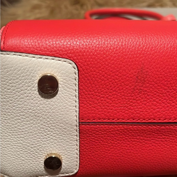 Michael Kors Mercer Leather Crossbody Satchel - Picture 13 of 15